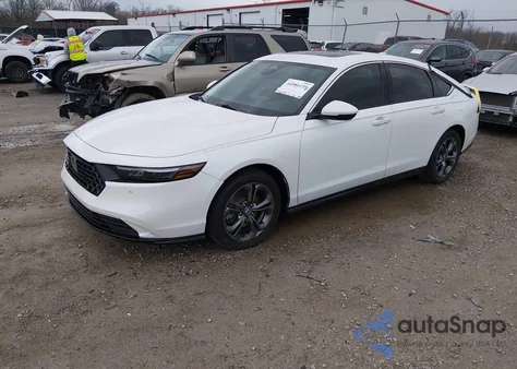 2024 Honda Accord Hybrid Ex-L z USA, uszkodzony, nr VIN 1HGCY2F63RA001780